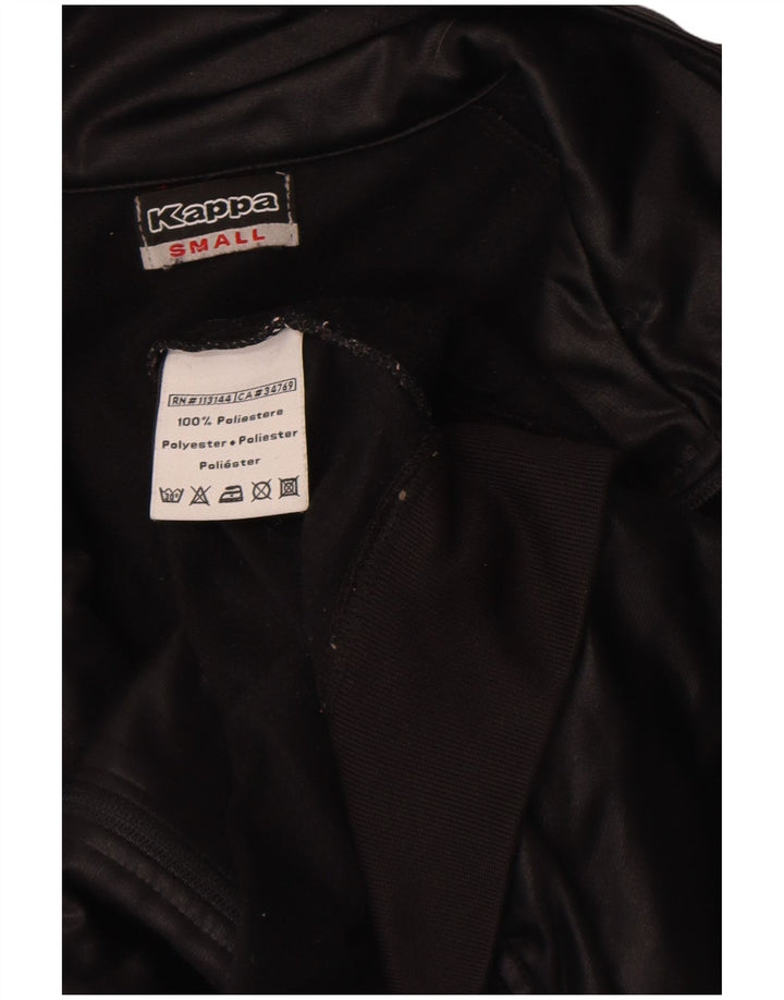 Kappa Veste de Survêtement Graphique Homme Petit Noir Polyester