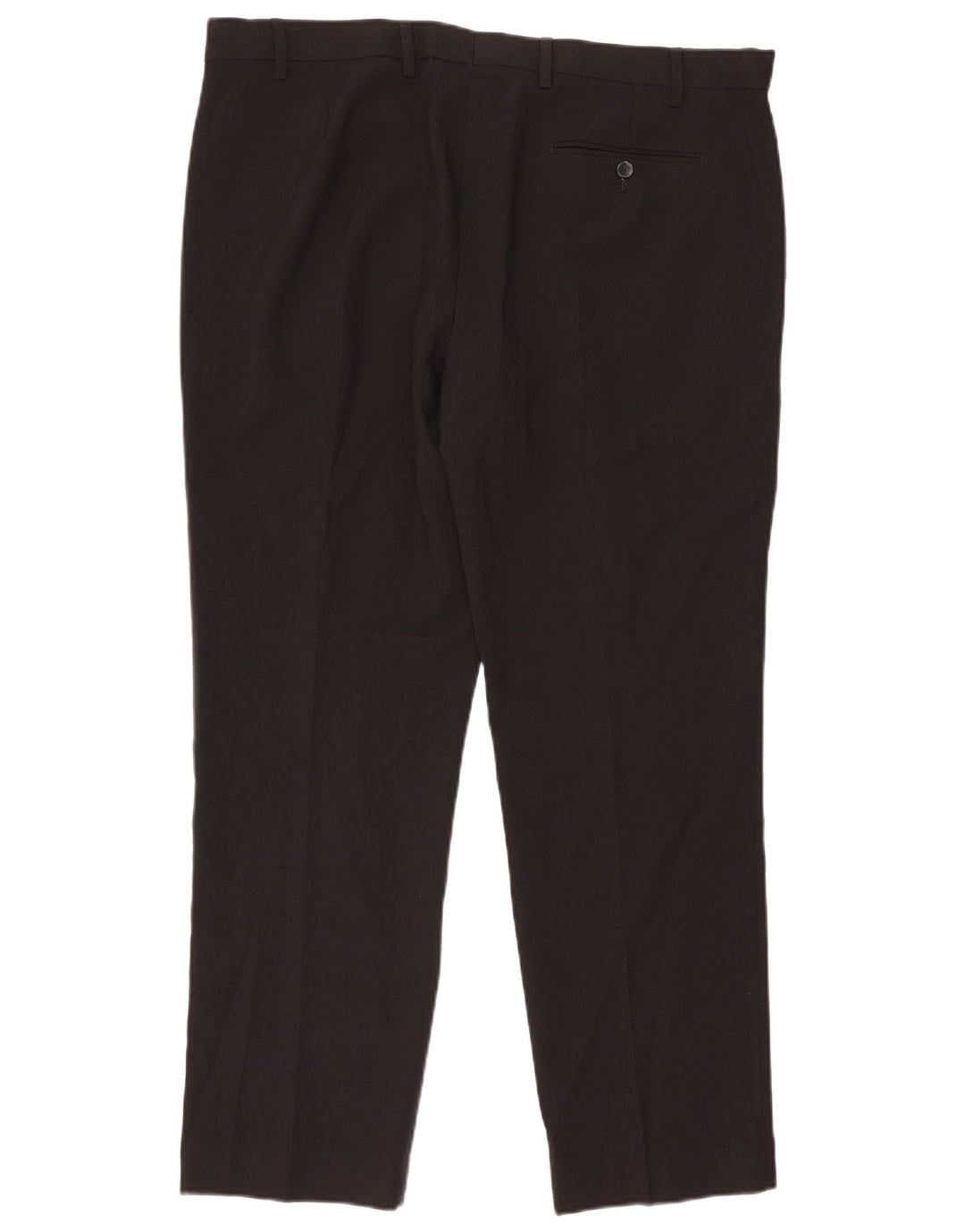 Marks & Spencer Pantalon de costume classique pour homme W40 L31 Noir Polyester
