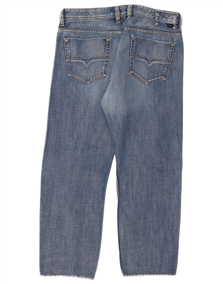DIESEL Jean droit Viker homme W38 L28 bleu coton