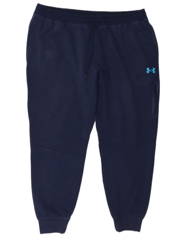 Under Armour Pantalon de Survêtement Graphique Joggers 2XL Homme Bleu Marine Coton