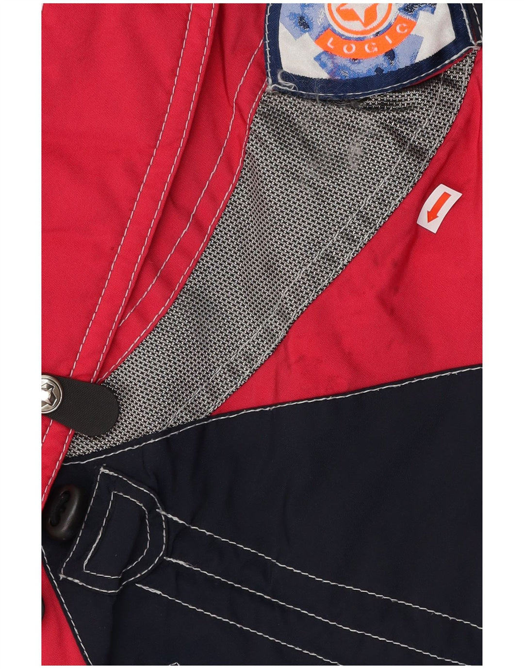 COLMAR Veste de Ski Femme IT 48 XL Rose Colourblock Polyamide