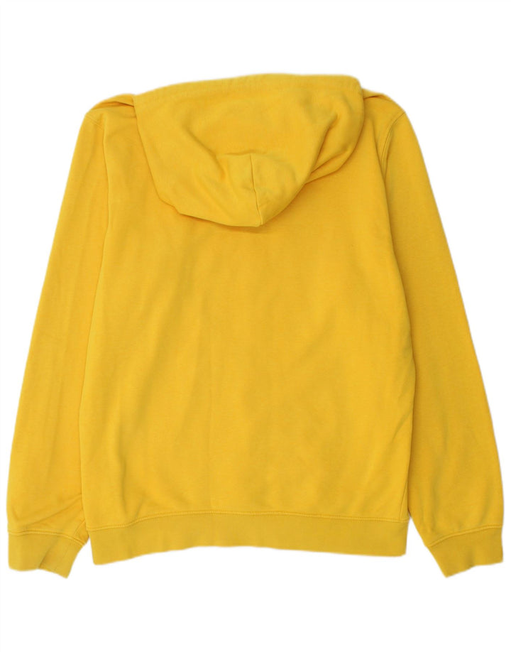 Champion Pull à Capuche Graphique Homme Jaune Moyen Coton
