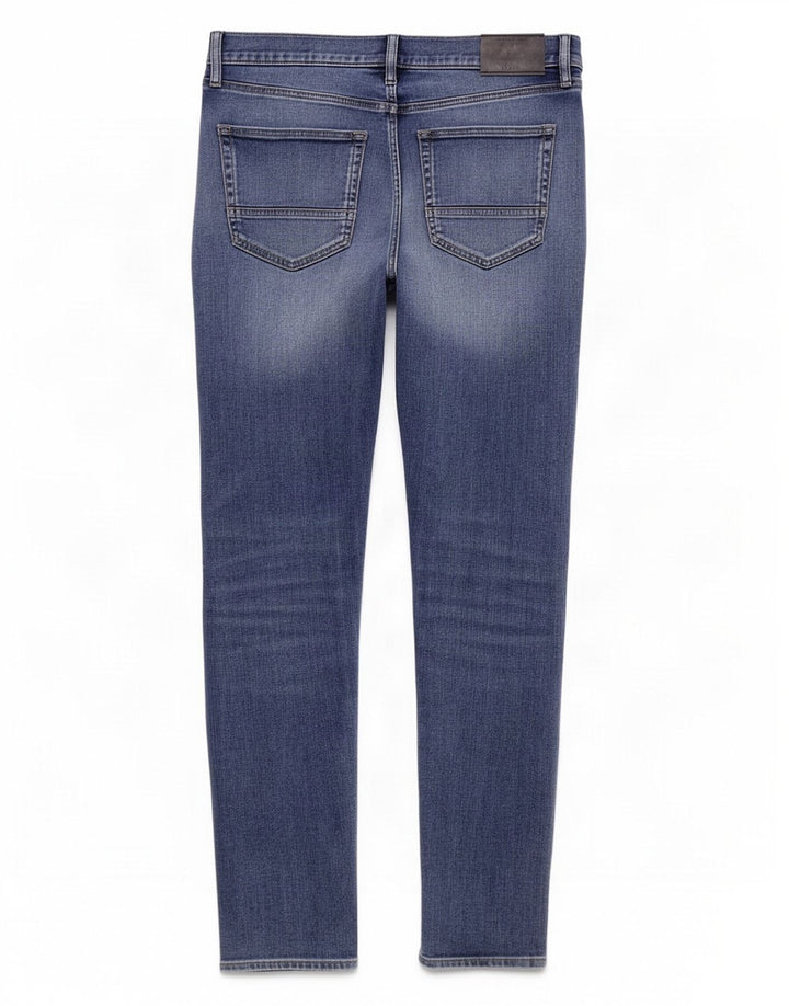 Marks & Spencer Jean Slim Homme W34 L33 Bleu Coton