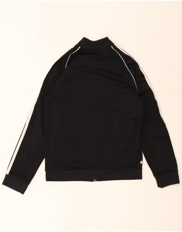 ADIDAS Veste de Survêtement Garçon 10-11 ans Noir Polyester