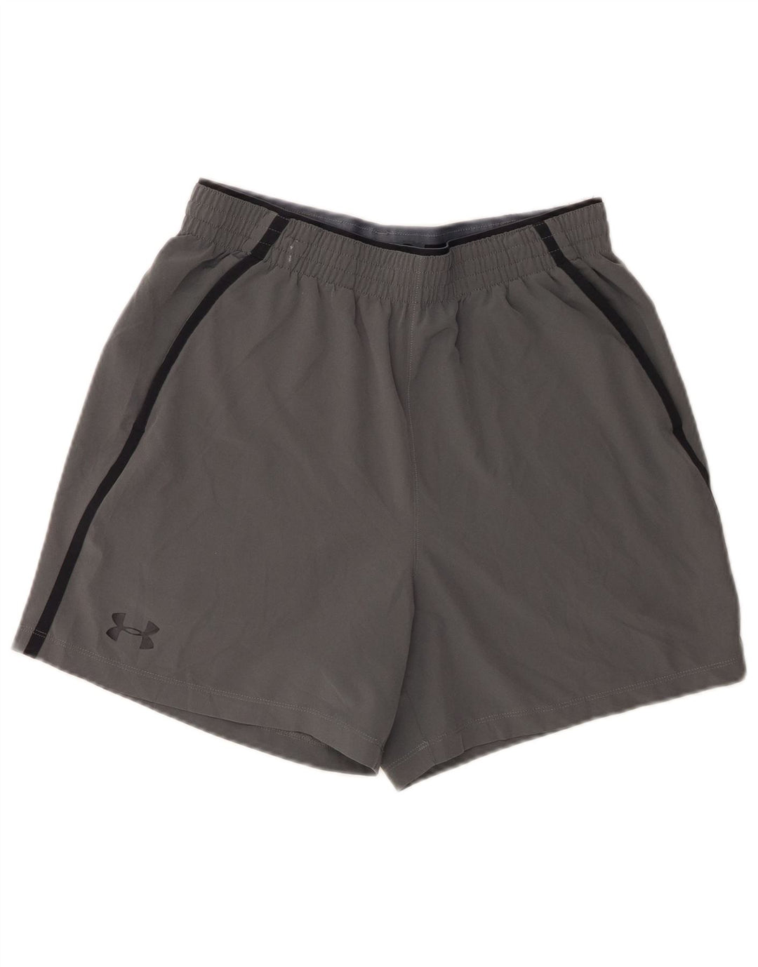 Under Armour Short de Sport Heat Gear Homme Gris Moyen