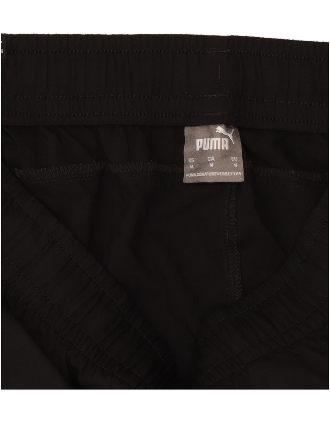 Puma Pantalon de survêtement pour femme Joggers UK 14 Medium Noir Polyester