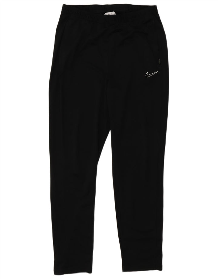 Pantalon de survêtement Nike Dri Fit Slim Fit pour homme, en polyester noir moyen