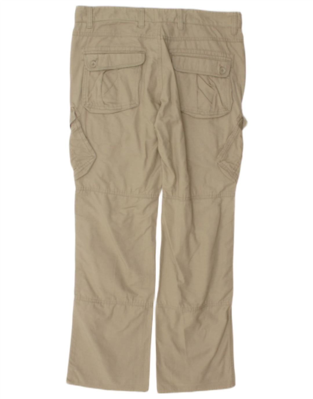 Pantalon Cargo Droit Homme Vintage W35 L32 Beige