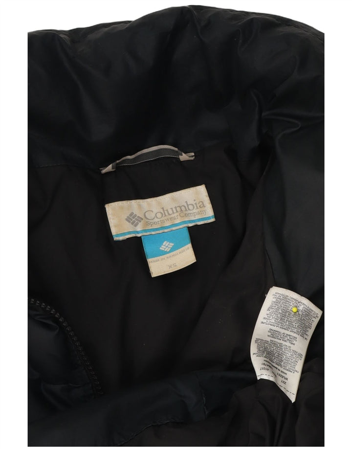 Columbia Veste matelassée surdimensionnée pour femme UK 6 XS Bleu marine Polyester
