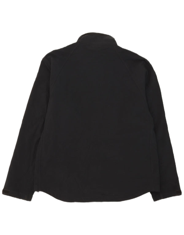 Russell Athletic Veste coupe-vent pour homme UK 42 XL Noir Polyester