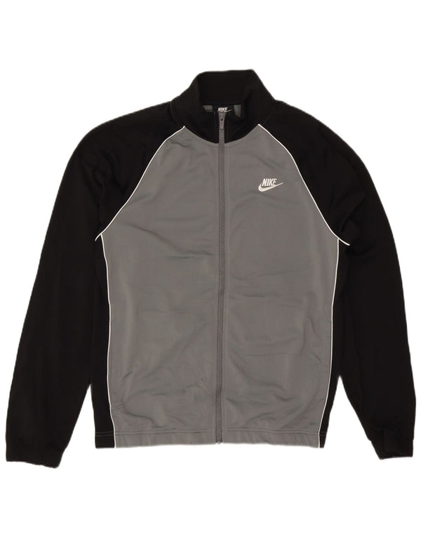 NIKE Veste de survêtement pour homme Petit Gris Colorblock Polyester