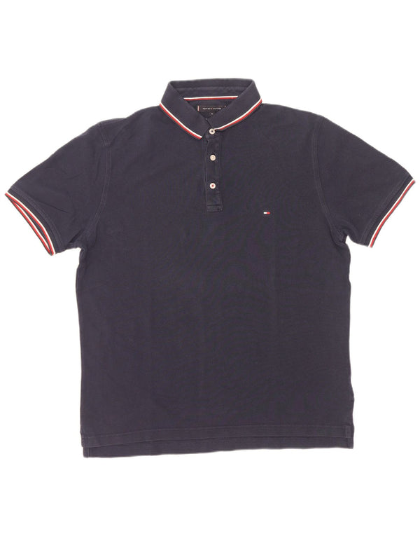 Tommy Hilfiger Polo Slim Fit Homme Bleu Marine XL Coton