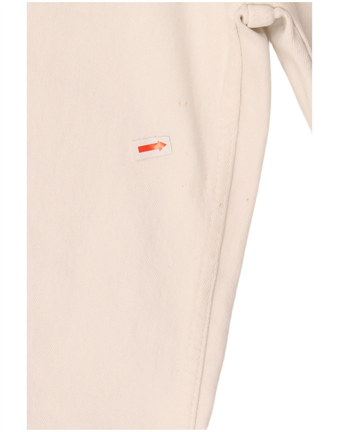 ZARA Womens Cropped Jeans EU 34 2XS W24 L25 White