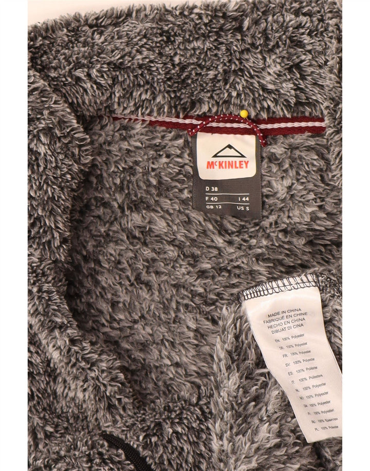MC Kinley Veste polaire pour femme UK 12 Gris moyen Polyester