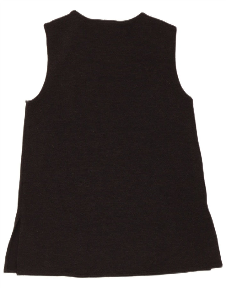 Zara Femme Débardeur UK 10 Petit Noir