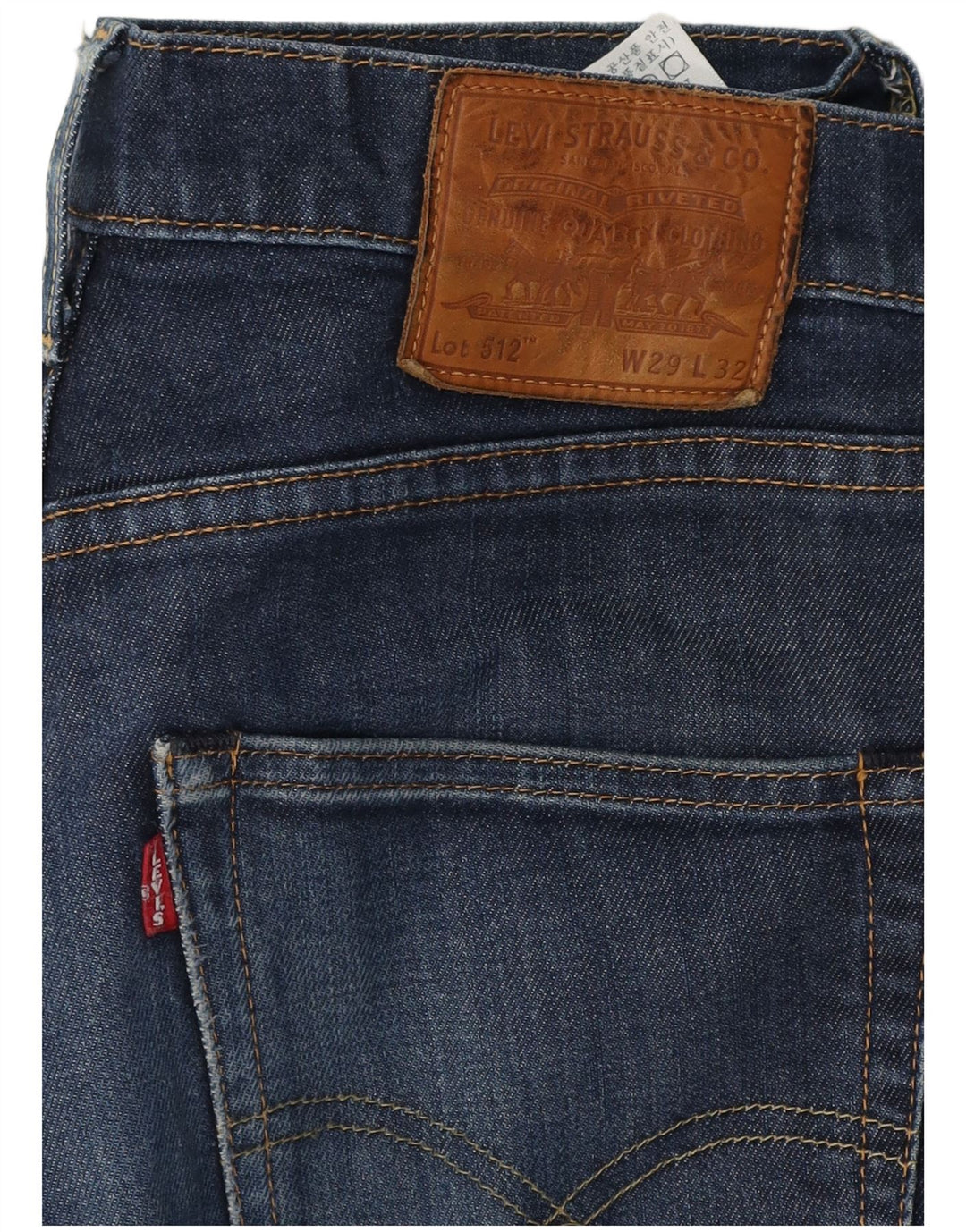 LEVI'S Jean Slim Fuselé 512 Homme W29 L27 Bleu Coton