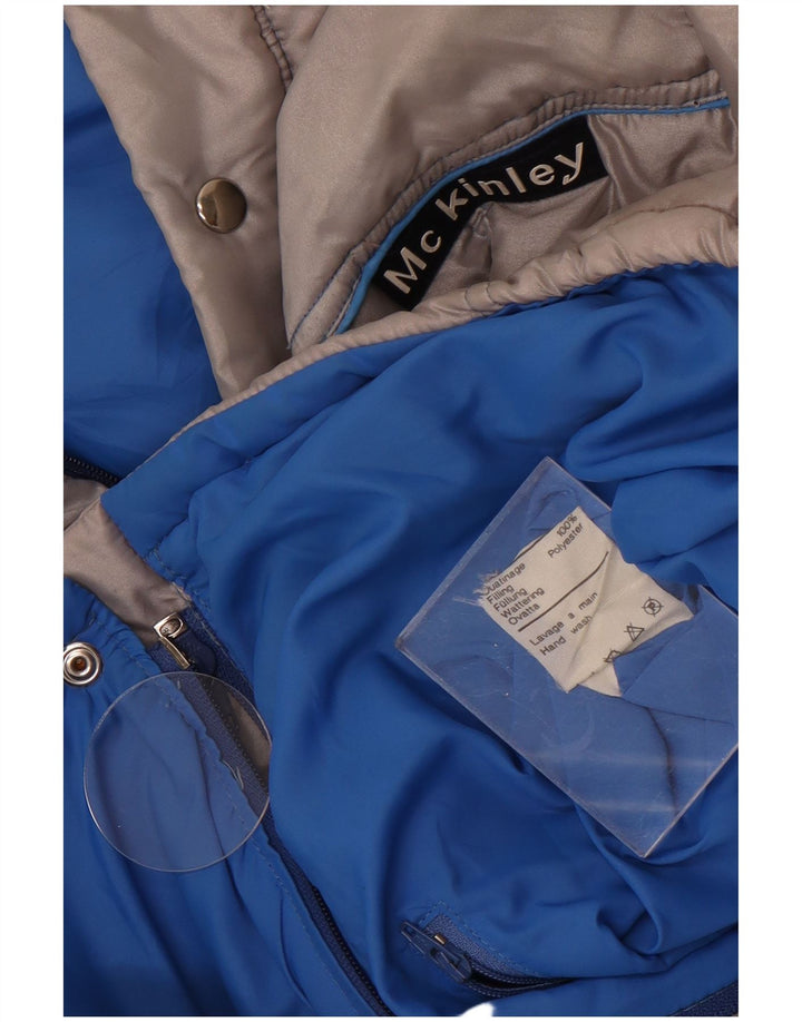 MC Kinley Veste matelassée à capuche pour homme IT 46 Small Gris Polyester