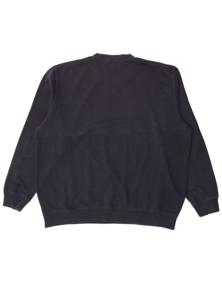 Converse Chuck Taylor Sweatshirt Jumper XL Bleu Marine Coton