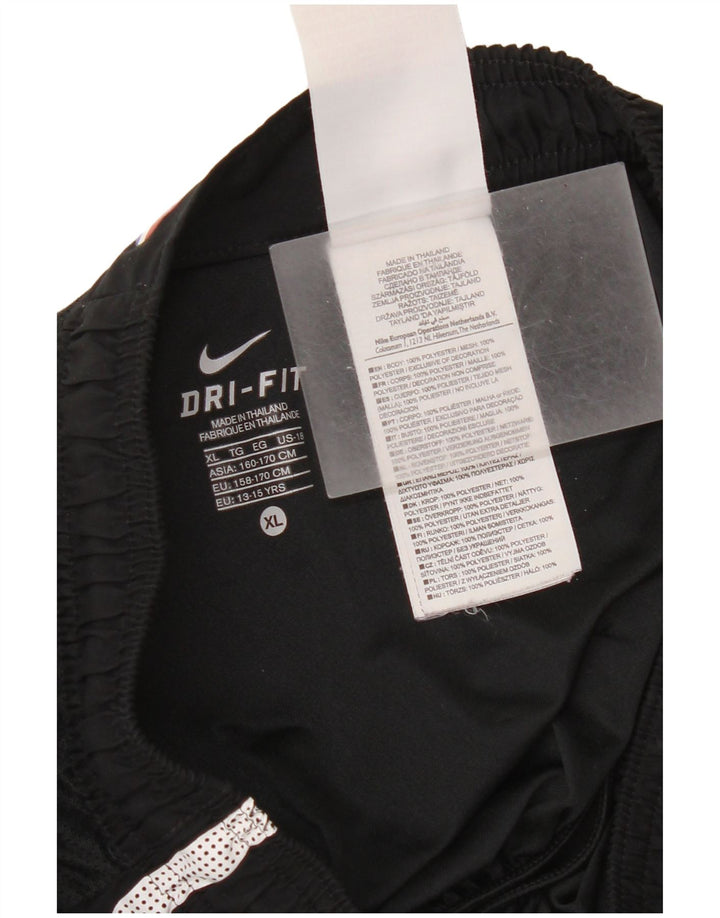 Nike Garçon KNVB Short de Sport 13-14 Ans XL Noir Polyester