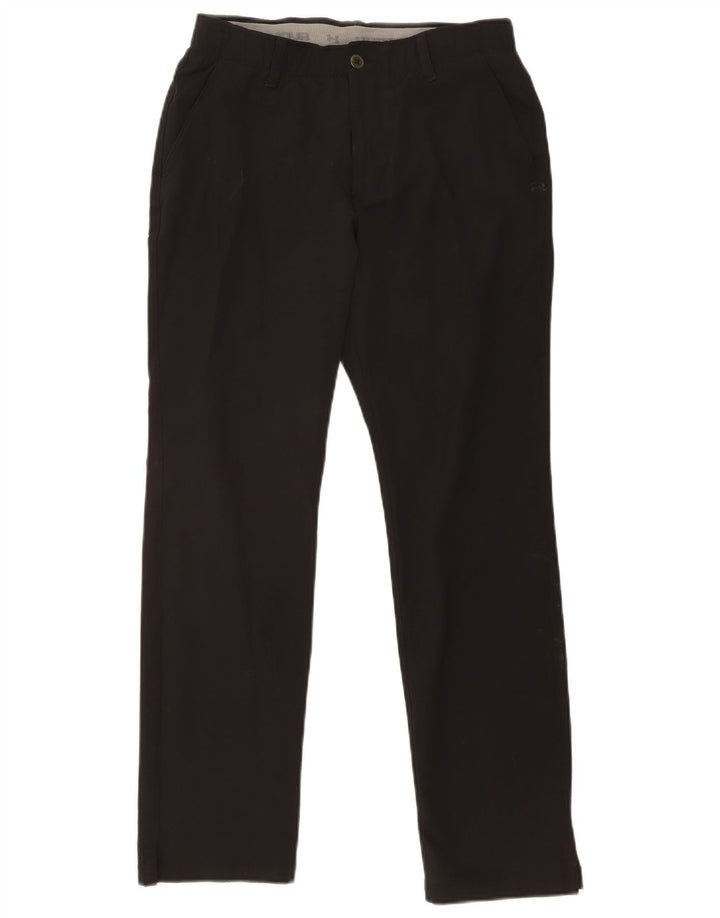 Under Armour Pantalon Chino Cold Gear Slim Femme W30 L30 Noir Polyester