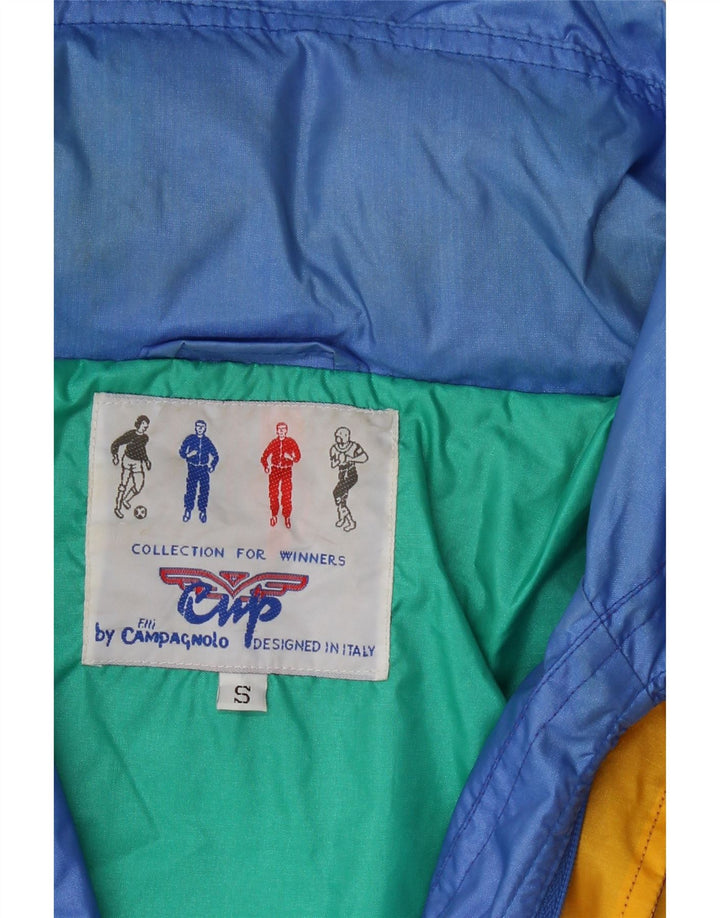 CAMPAGNOLO Mens Windbreaker Jacket UK 36 Small Multicoloured Colourblock Vintage Campagnolo and Second-Hand Campagnolo from Messina Hembry 