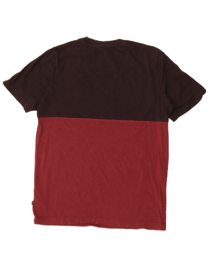 Puma T-Shirt Graphic Homme Noir Moyen Coton Colorblock