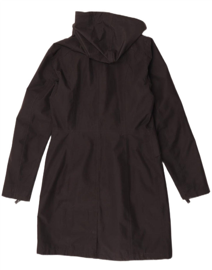 The North Face Manteau imperméable à capuche pour femme UK 44 Medium Noir Polyester