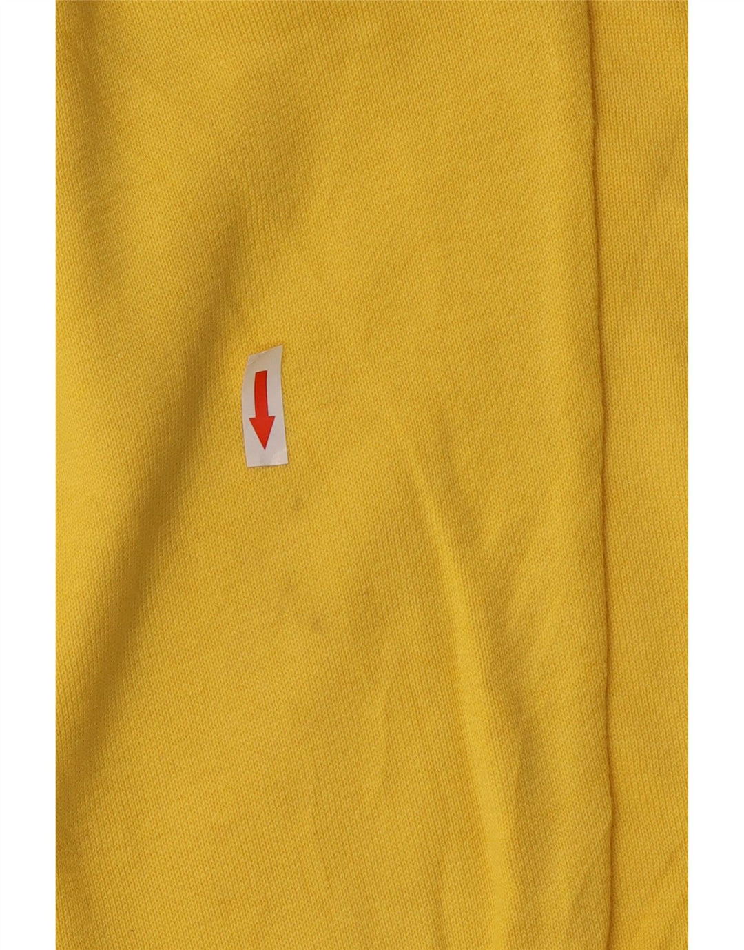 Sergio Tacchini Pull col zippé pour homme en coton jaune grand