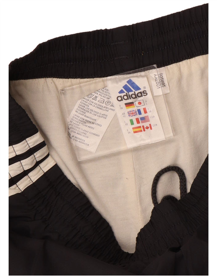 Adidas Short de sport pour femme UK 10 Petit Noir Polyester