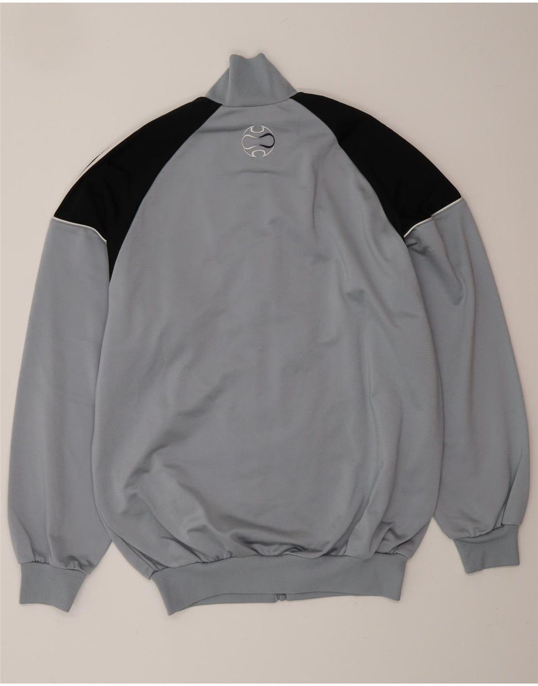 ADIDAS Veste de survêtement coupe ample pour homme UK 36/38 Petit Bleu Colorblock