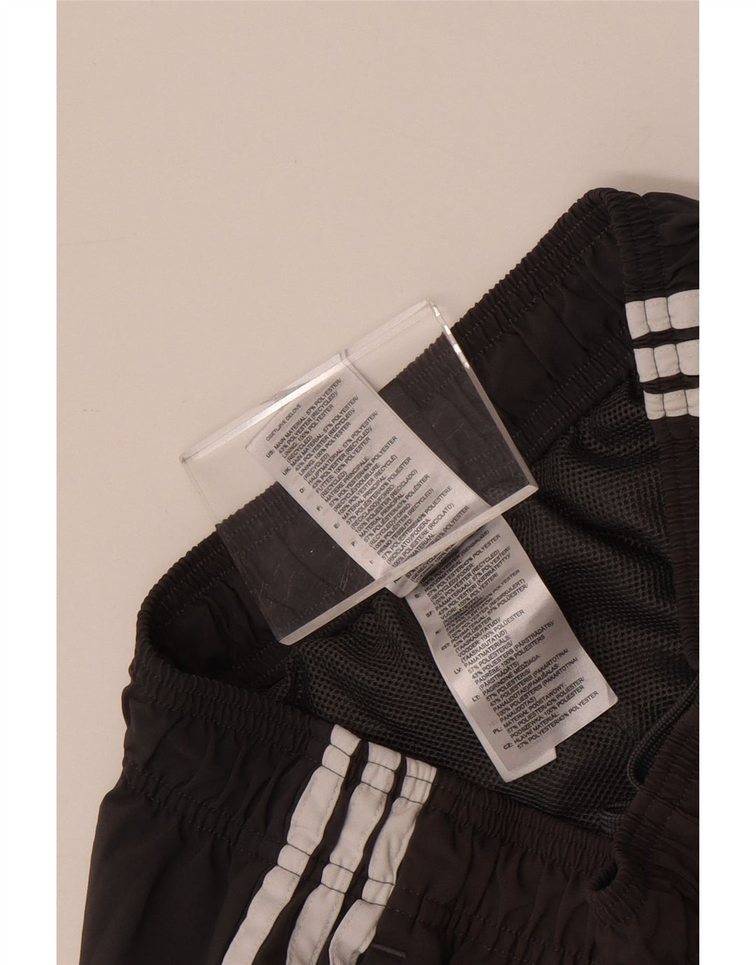 Adidas Short de sport pour homme Petit gris Polyester