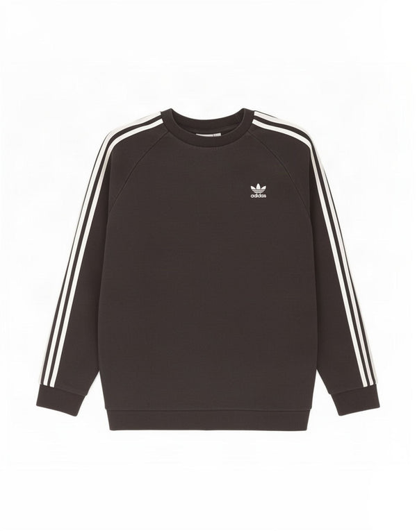Adidas Sweat-shirt pour homme en coton noir moyen