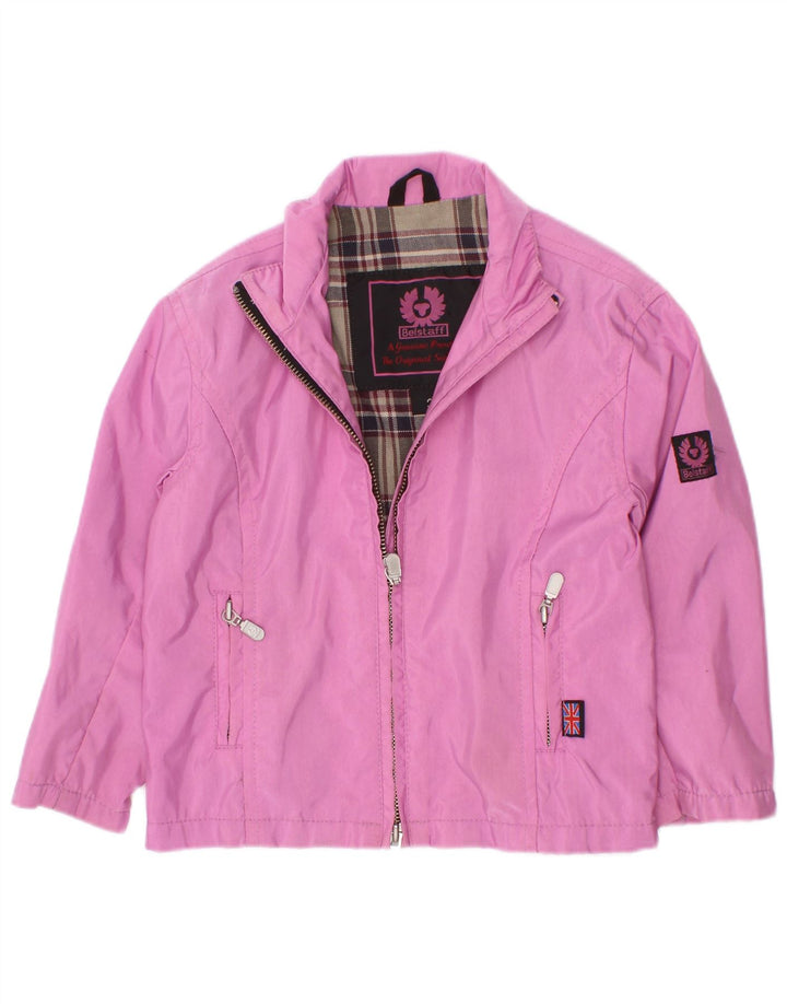 Belstaff Bomber Fille 2-3 Ans Rose Nylon