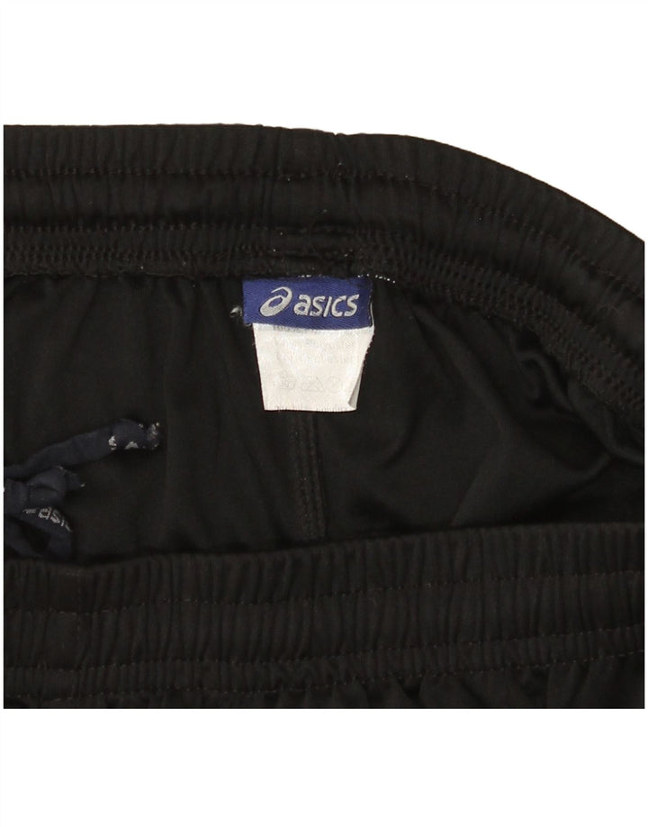Asics Short de Sport Garçon 13-14 ans Noir Polyester