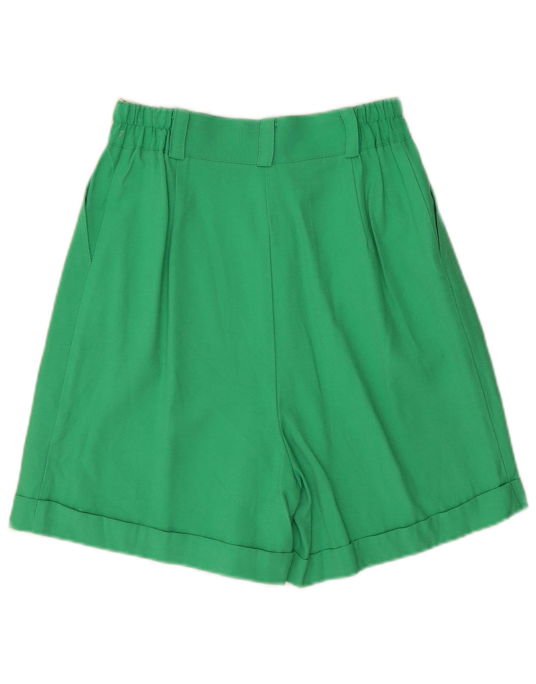 vintage Femme Pegged Chino Shorts W26 Petite Viscose Verte