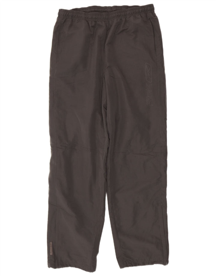 REEBOK Pantalon De Survêtement Homme Gris Moyen Polyester