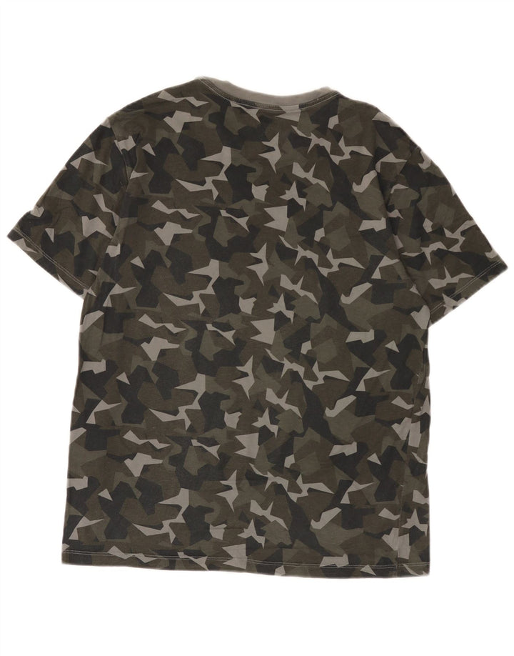 Levi's Tee-Shirt Graphique Homme Kaki Moyen Camouflage