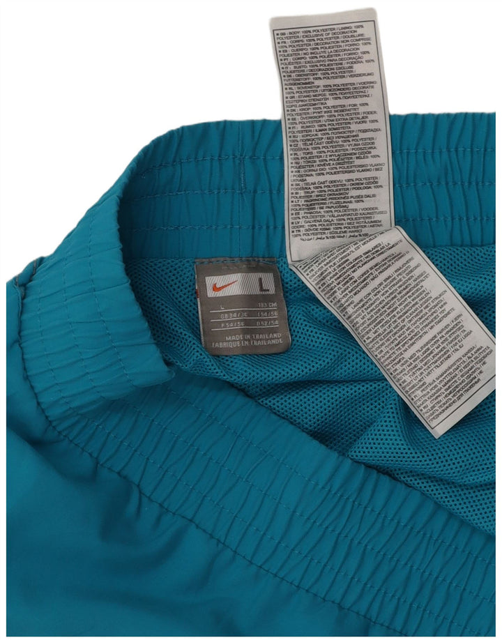 Nike Short de sport graphique pour hommes, grand bleu, polyester