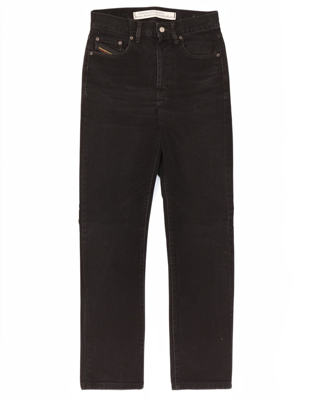Diesel Jean Droit Zathan W29 L32 Homme Noir Coton