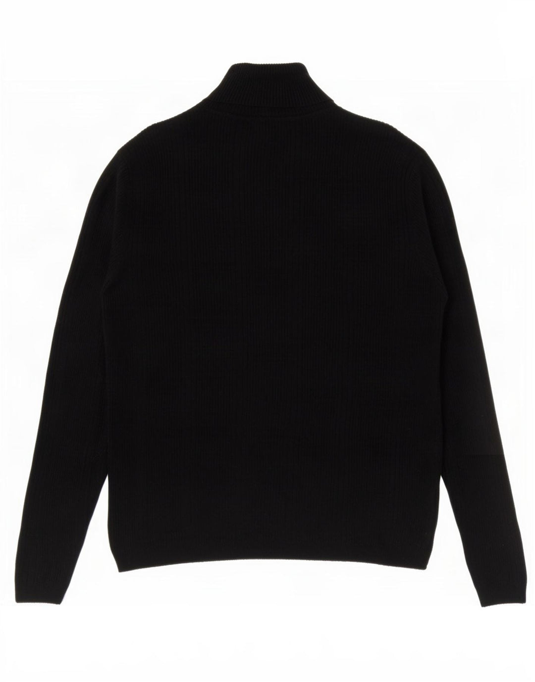 Marks & Spencer Pull col roulé pour femme UK 12 Medium Noir Viscose