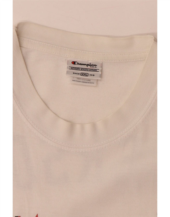 CHAMPION Débardeur Allen Iverson Philadelphia Graphic Homme Blanc 2XL