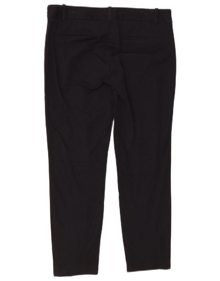 J. CREW Pantalon court extensible pour femme US 8 Medium W30 L26 Noir