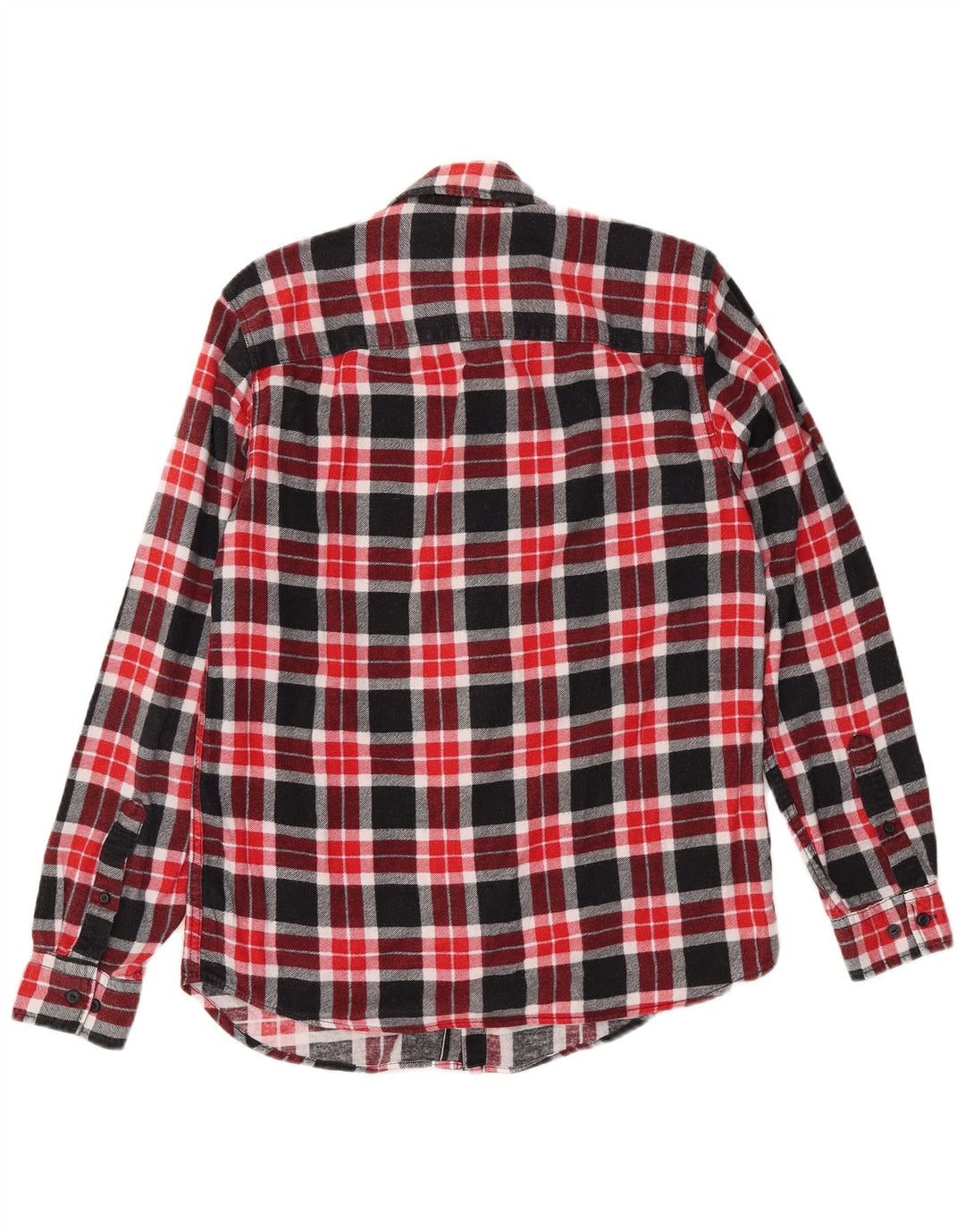 JACK & JONES Chemise Flanelle Homme Rouge Moyen Carreaux Coton