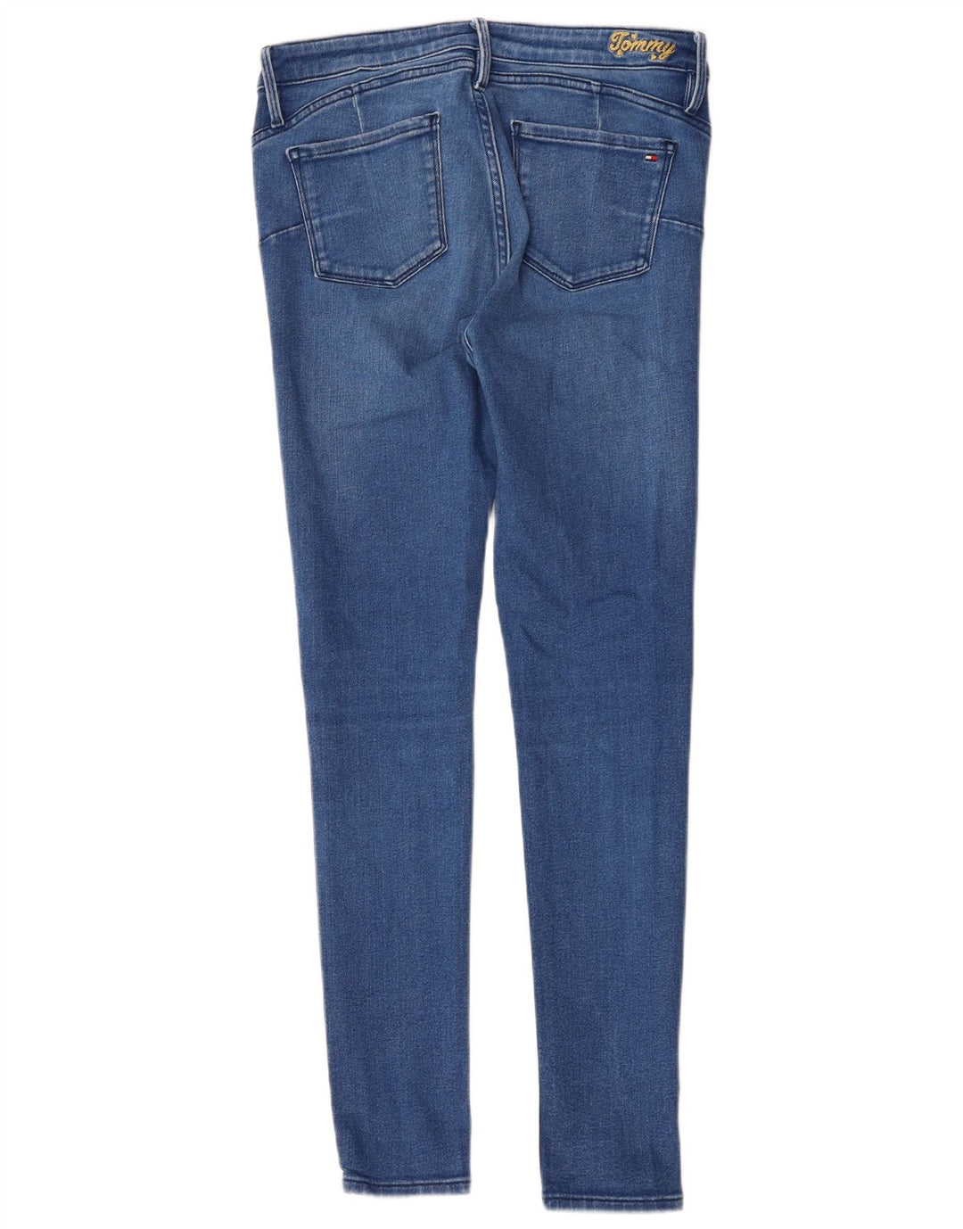 TOMMY HILFIGER Jean Skinny Como RW Femme W29 L26 Coton Bleu