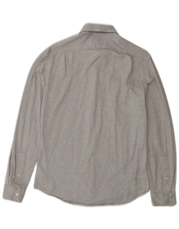 Polo Ralph Lauren Chemise habillée en flanelle pour homme Gris moyen à chevrons