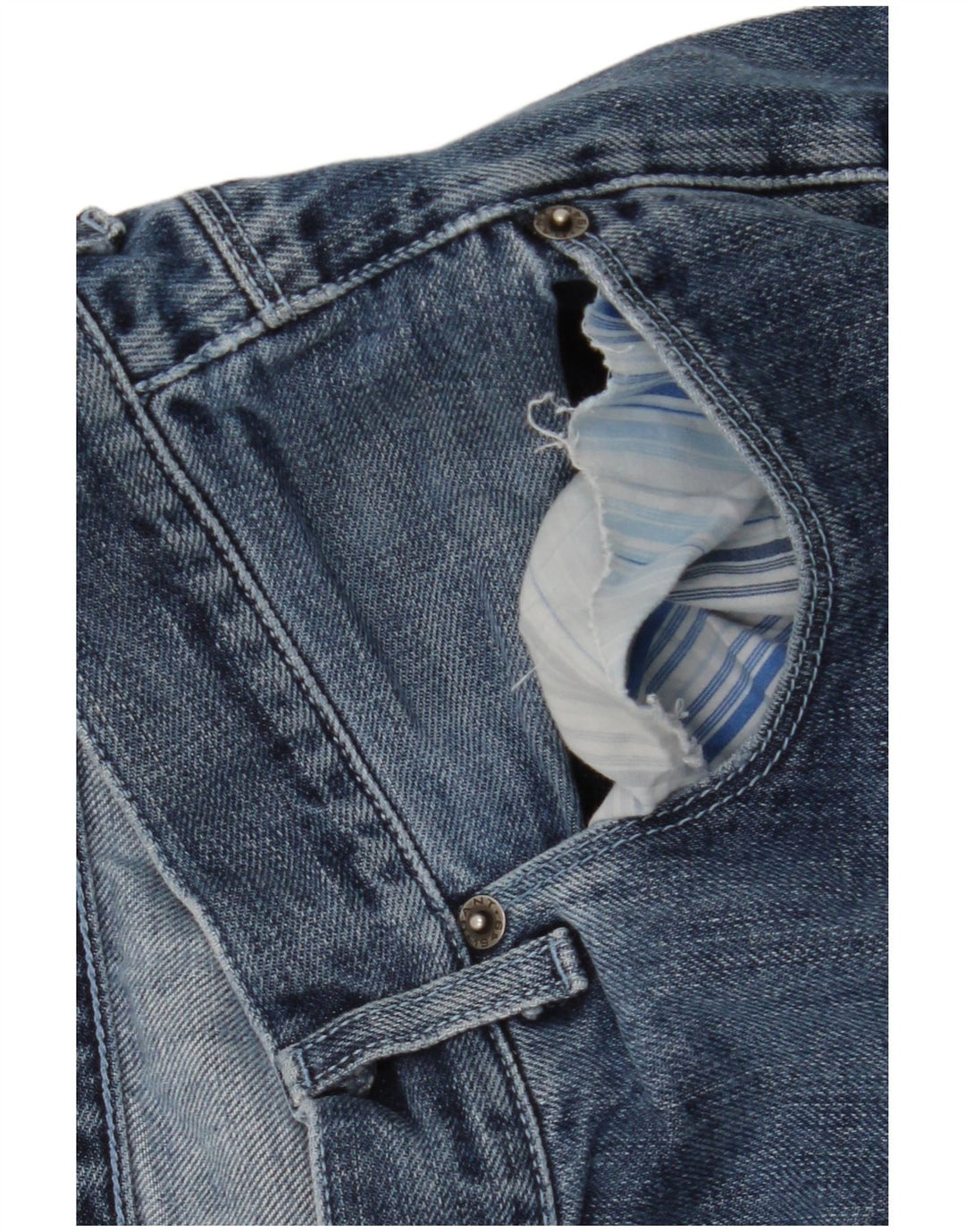 Gant Jean droit homme W40 L32 bleu coton