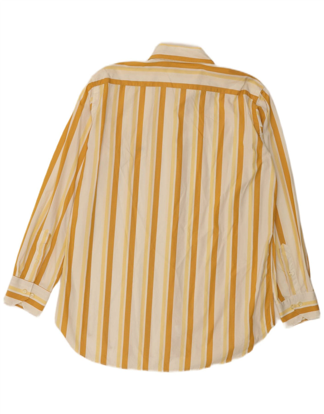 Etro Chemise Homme Taille 42 Large Jaune Rayé Coton