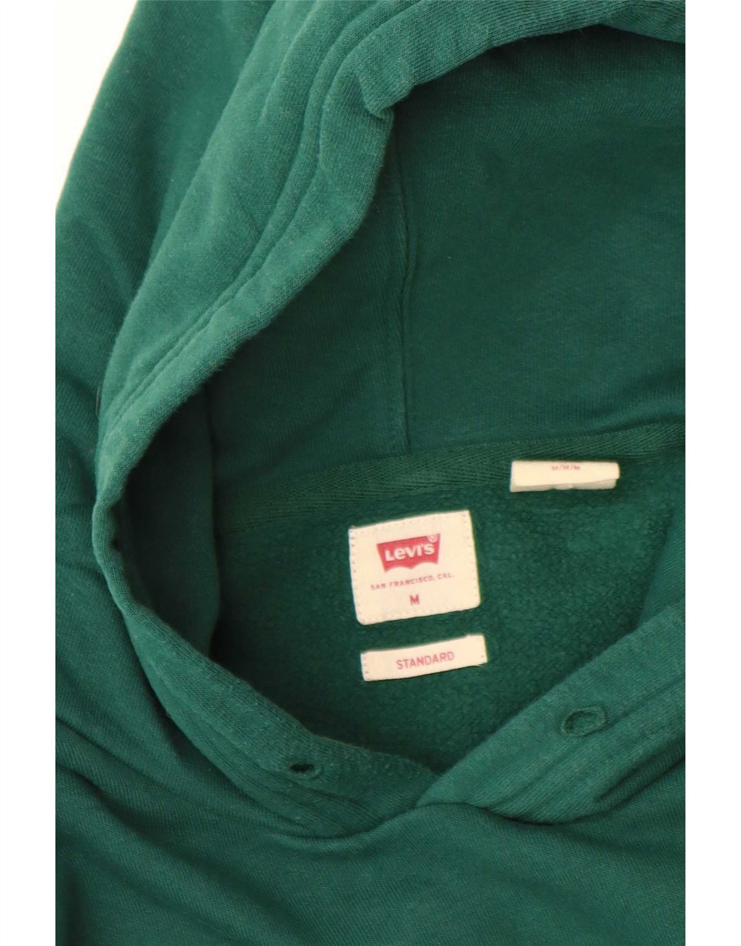 Levi's Pull à Capuche Standard Graphic Homme Vert Moyen