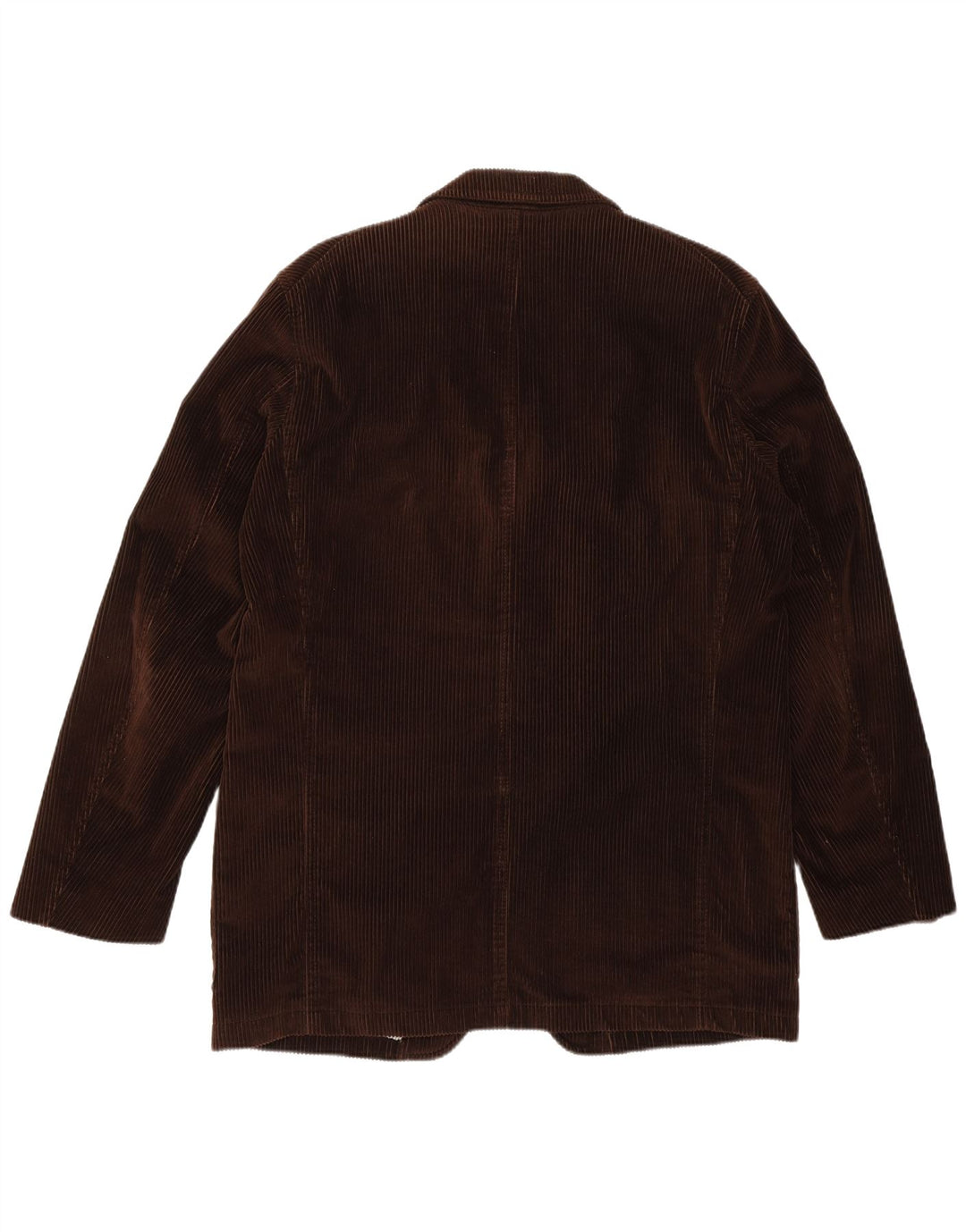 Daniel Hechter Veste blazer en velours côtelé à 3 boutons pour homme EU 52 XL en coton marron