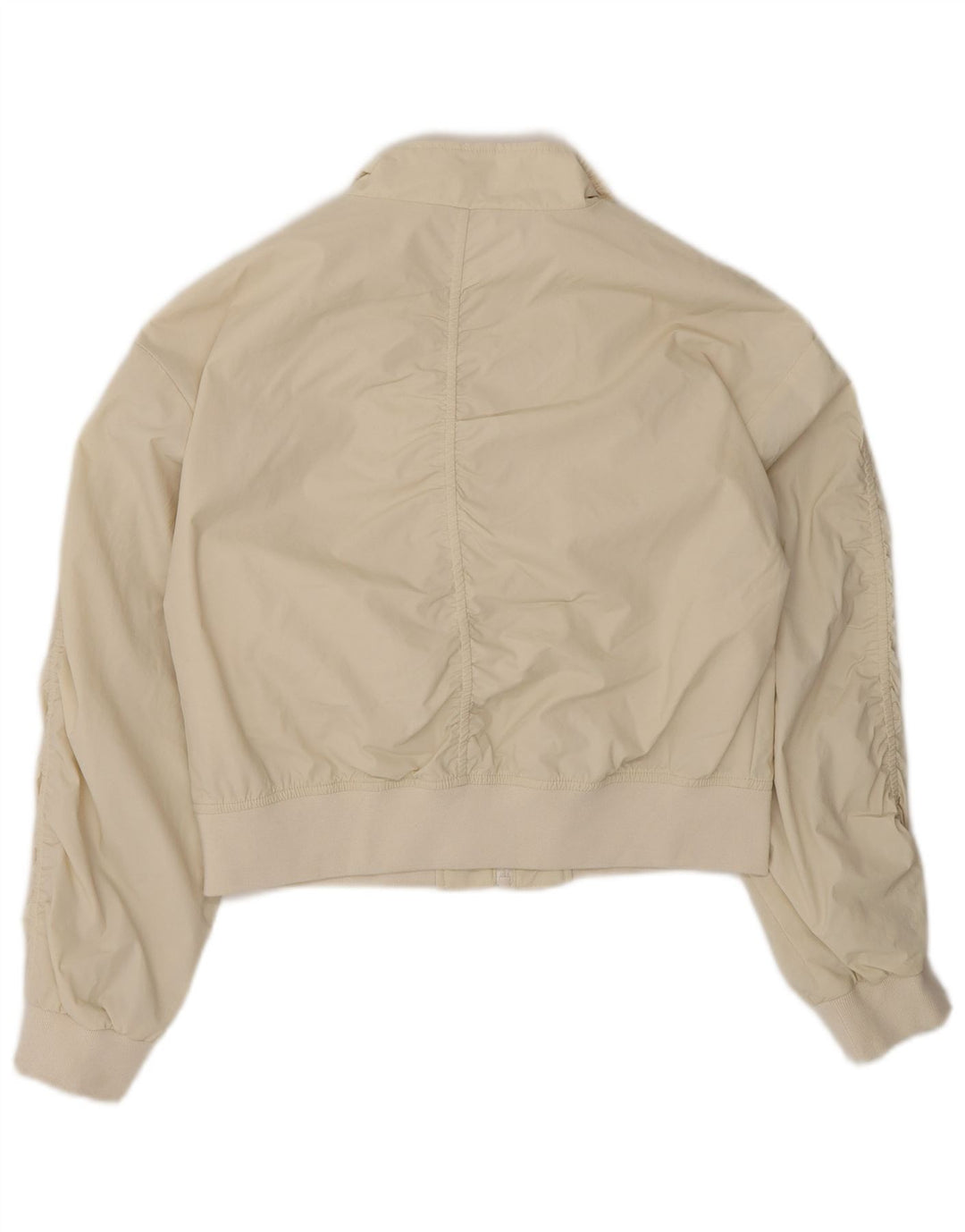 Marks & Spencer Veste Bomber Courte Fille 11-12 ans Beige Polyester